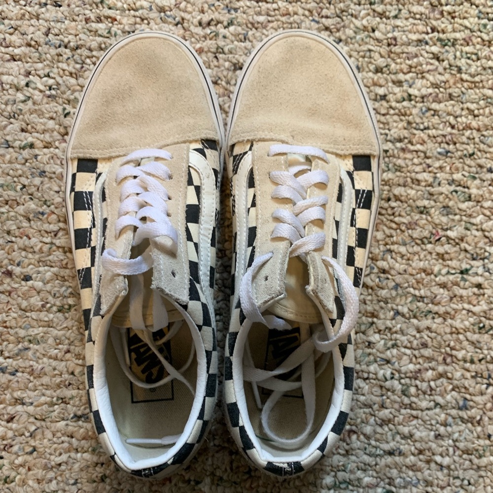 vans old skool checkered